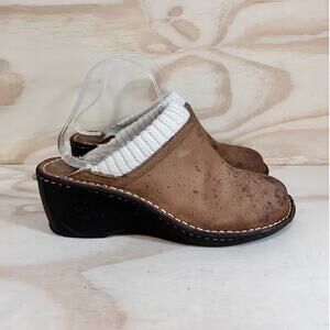 UGG Australia - Gael - Mules Clogs - Brown - Women's - 9 - S/N 1934